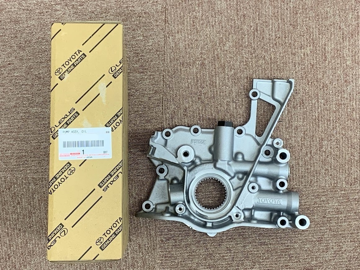 【未使用】トヨタ 純正 2JZ-GTE オイルポンプ ASSY クランクシールセット JZA80 JZS161 JZS147 2J 2JZ スープラ アリスト TOYOTA 新品拍卖