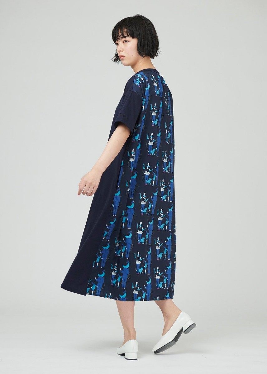 新品未使用!グラニフ 中村佑介 ワンピース レディース Lサイズ アジアンカンフージェネレーション アジカン ASIANKUNG-FUGENERATION 拍卖