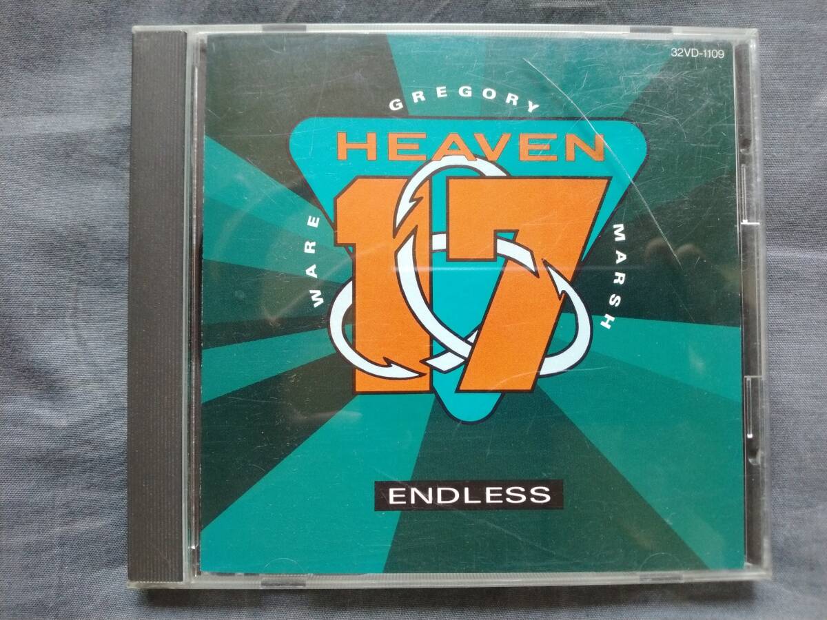 CD ヘヴン17 エンドレス 32VD-1109 HEAVEN 17 ENDRESS ヒューマン・リーグ THE HUMAN LEAGUE グレン・グレゴリー GLENN GREGORY拍卖
