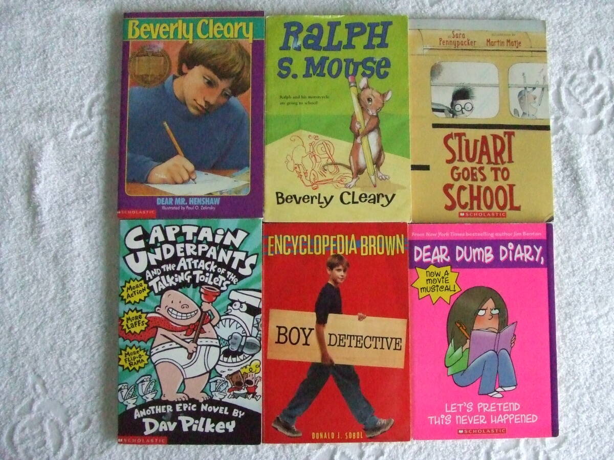 G美品 ★★★米国・小学校レべル×6冊セット★★★ 多読用まとめ売り 未読品/洋書 ◆◆送料無料◆◆英語ペーパーバック・リーディング拍卖