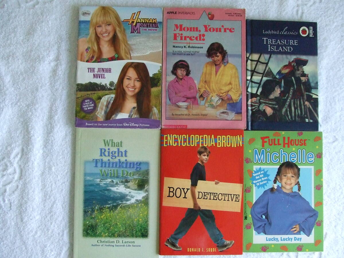 H美品 ★★★米国・小学校レべル×6冊セット★★★ 多読用まとめ売り 未読品/洋書 ◆◆送料無料◆◆英語ペーパーバック・リーディング拍卖