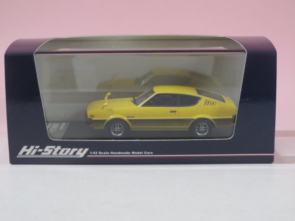 68917■ハイストーリー 三菱ランサーセレステ 2000GT 1979 イエロー HS357YE拍卖