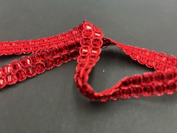 ●(NH020)1.3cm幅の2段ブレード(5m)ー赤拍卖