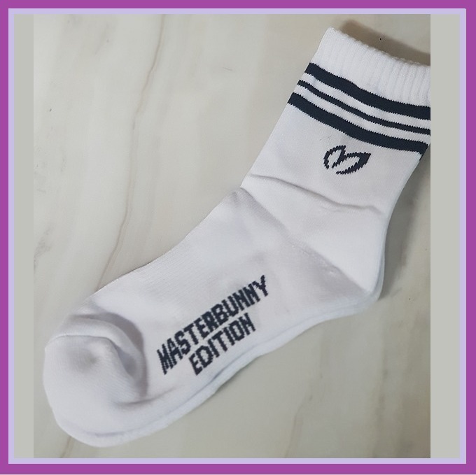 ●●MASTER BUNNY EDITION●●非売品 ノベルティ 女性用ソックス ホワイト 未使用 正規品・韓国直送♪拍卖