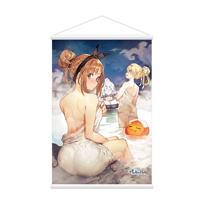 タペストリー ライザのアトリエ 復刻B2タペストリー2020 type.ライザA ~温泉~拍卖