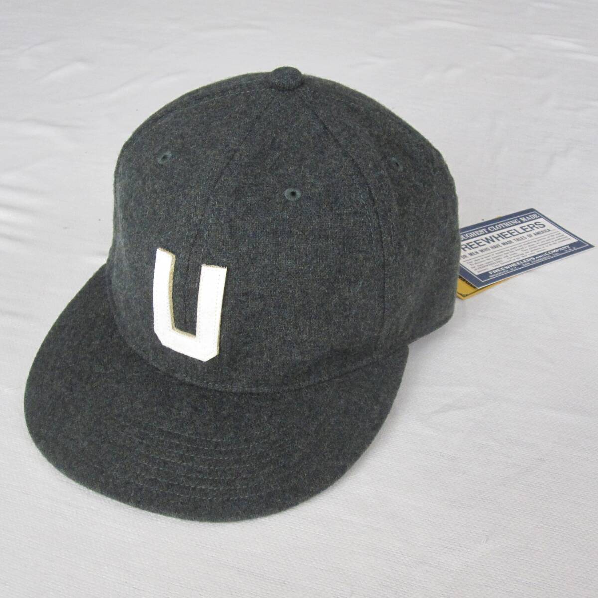 ☆新品 フリーホイーラーズ ウールキャップ “U PATCH LOGO” オリーブ / ULTIMA THULE EQUIPMENT / フリーホイラーズ / Freewheelers 拍卖