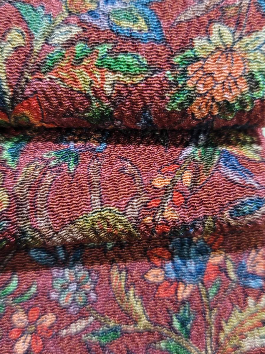 即決700円☆吊るし☆雛しぼり ☆正絹鬼ちりめん☆古布縮緬☆アンティーク☆つまみ細工☆手芸材料に☆30cm×75cm拍卖