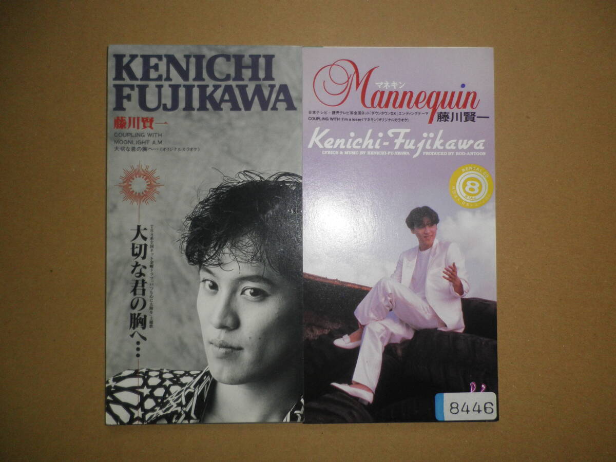 【即決】中古8cmシングルCD 藤川賢一「大切な君の胸へ…」「マネキン」拍卖