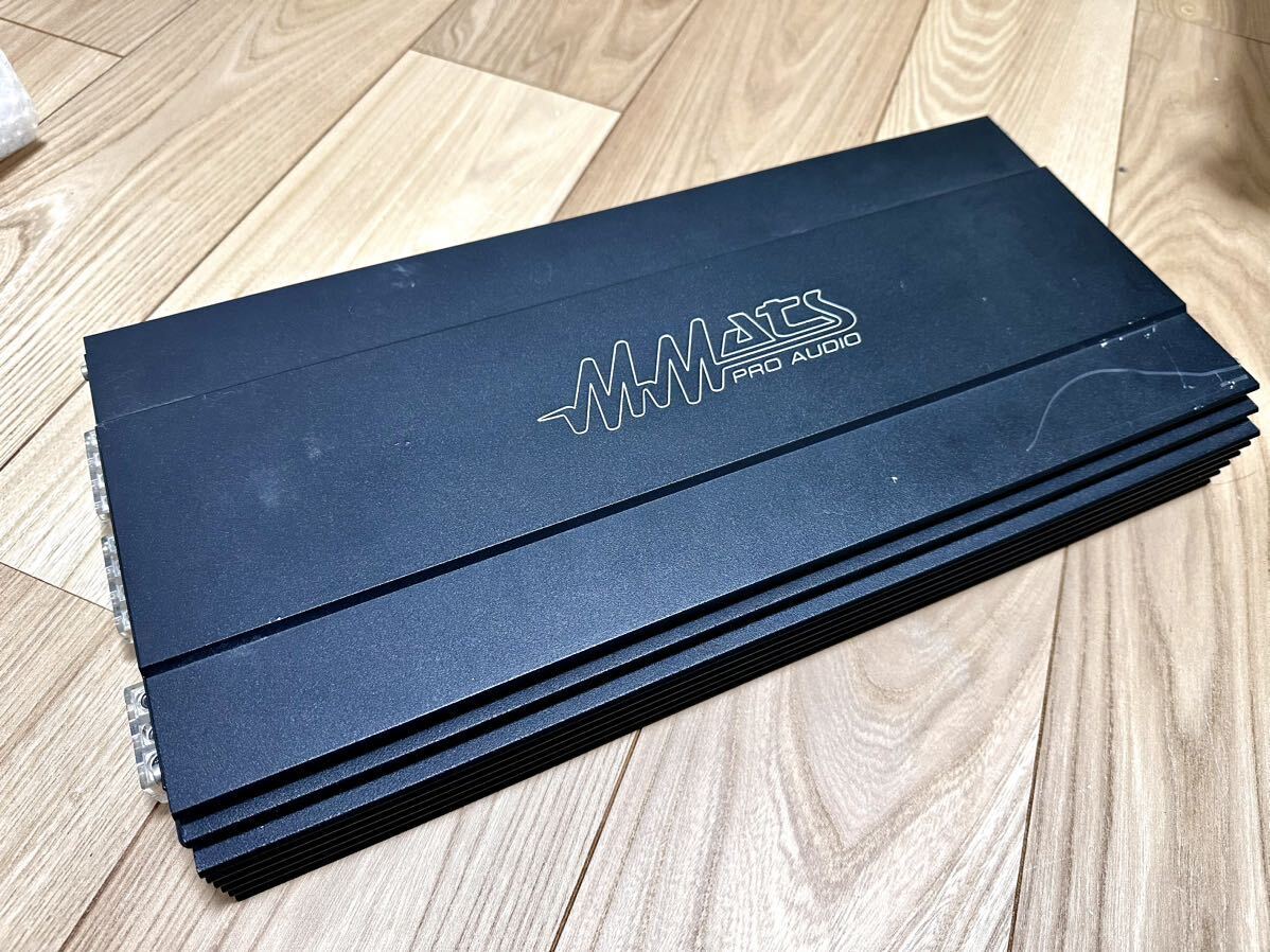 MMATS PRO AUDIO マッツプロオーディオ SQ4160 4chパワーアンプ!動作確認済み!ClassA/Bフルレンジ 定格出力160W×4ch!最高音質!名門!拍卖