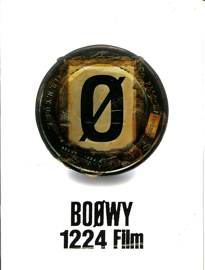 B- BOOWY 1224 Film/BOOWY 1224 FILM THE MOVIE 映画パンフレット 氷室京介/布袋寅泰拍卖