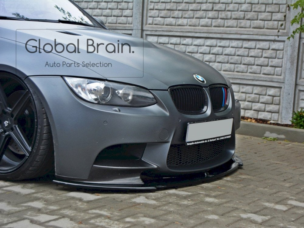 2007-2013 BMW M3 E92 E93 前期 フロント リップ スポイラー / フロント スプリッター バンパー エプロン ディフューザー拍卖