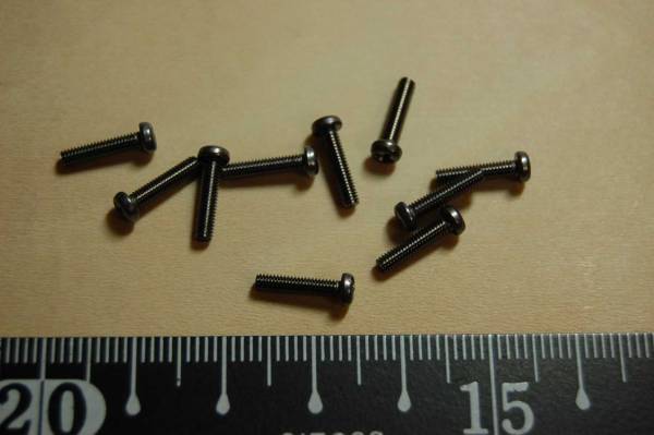 匿名配送対応 ほぼ未使用 小型特殊ネジ M2.3×10ミリ(+)ナベ子ネジ 10ヶセット 101拍卖