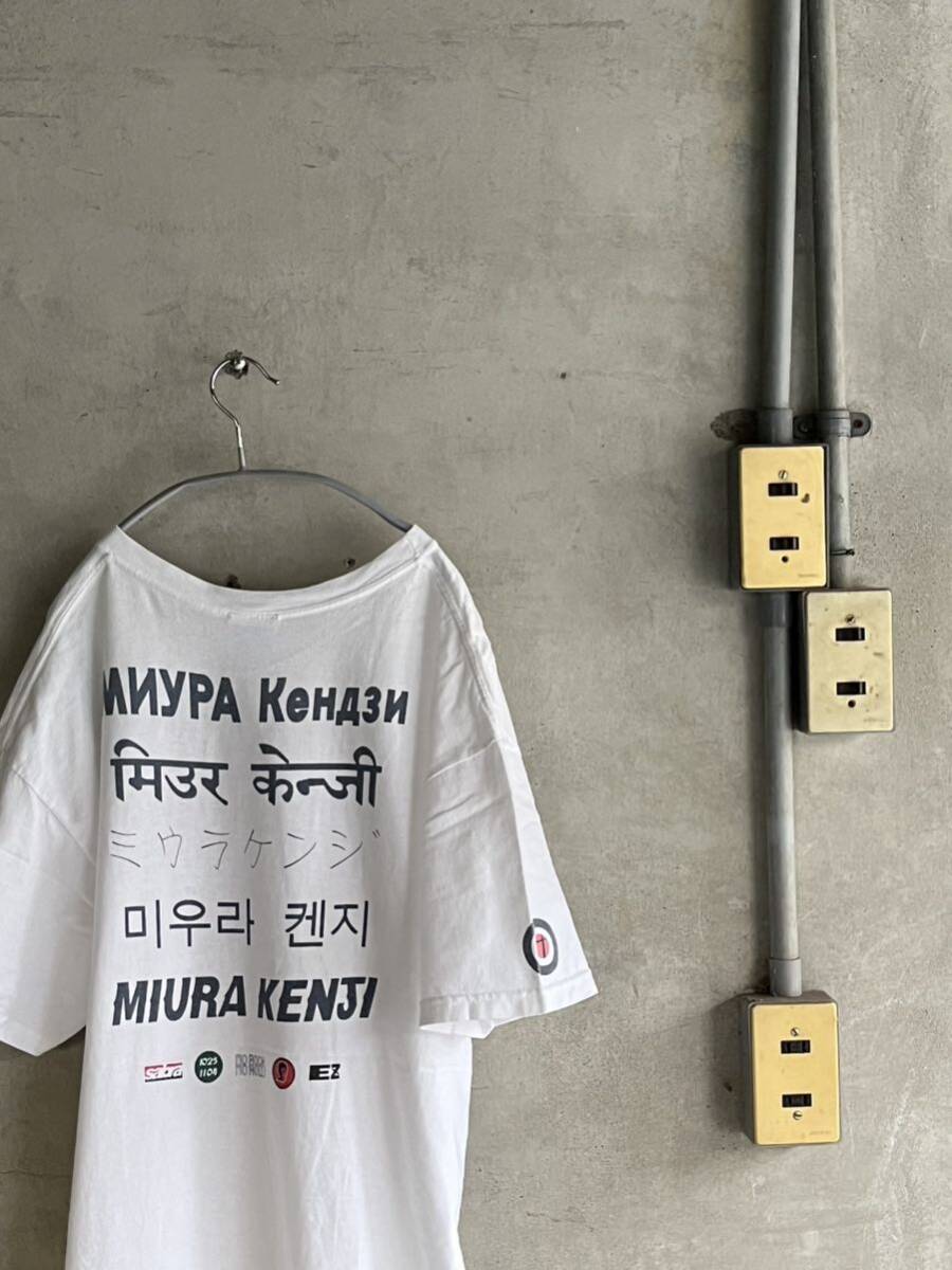 00s 2000年代 2002年 奥田民生 ミウラケンジ EZ バンドTシャツ ライブ ツアー コラボ Hanes BEEFY ヘインズ 古着 半袖 ビンテージ y2k拍卖