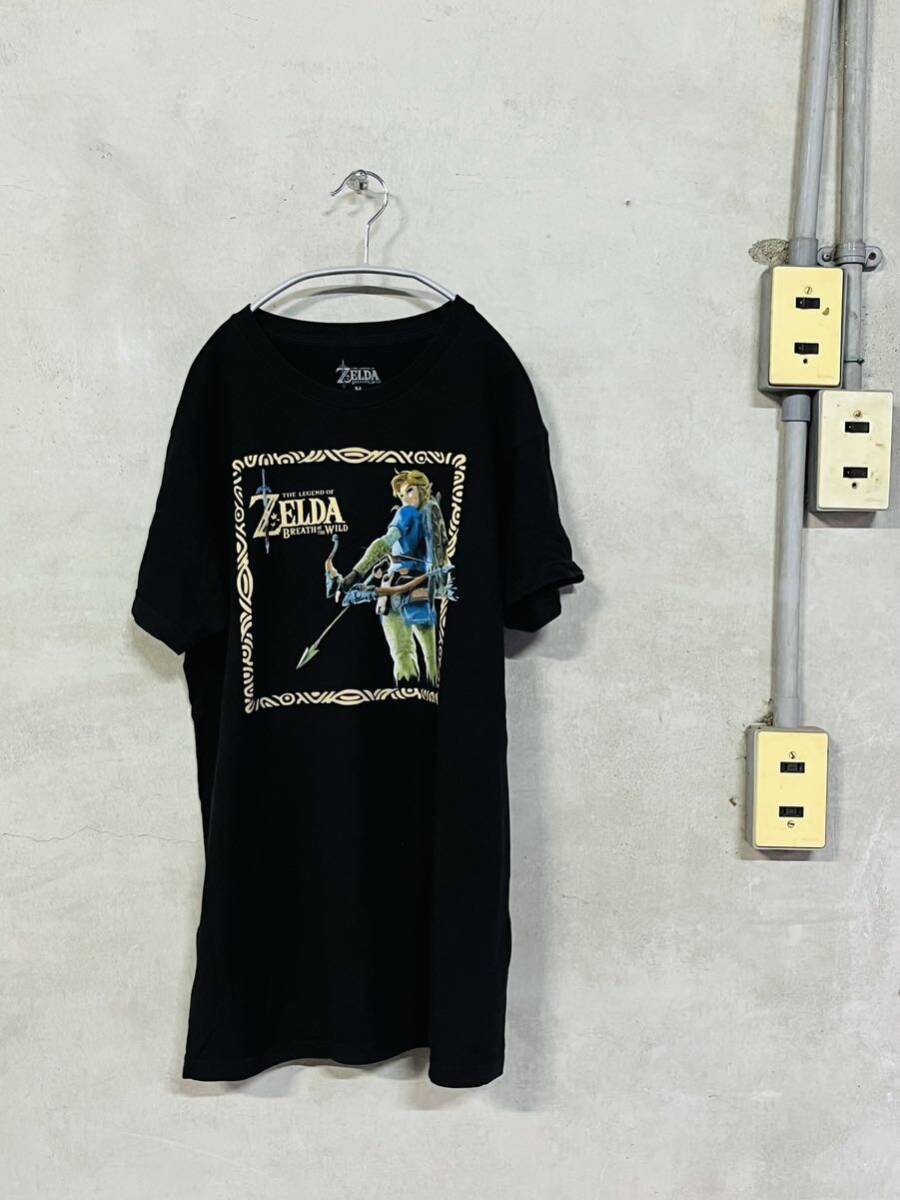 00s 2000s 2000年代 ゼルダの伝説 Tシャツ 古着 ニンテンドー 任天堂 Nintendo ゲーム 半袖 ブレスオブワイルド拍卖