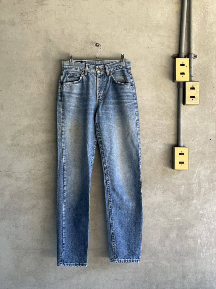 80s 80年代 90s 90年代 Lee RIDERS リーライダース ビンテージ ストレートデニム ジーンズ USA 古着 28 31 レア 米国 オリジナル拍卖