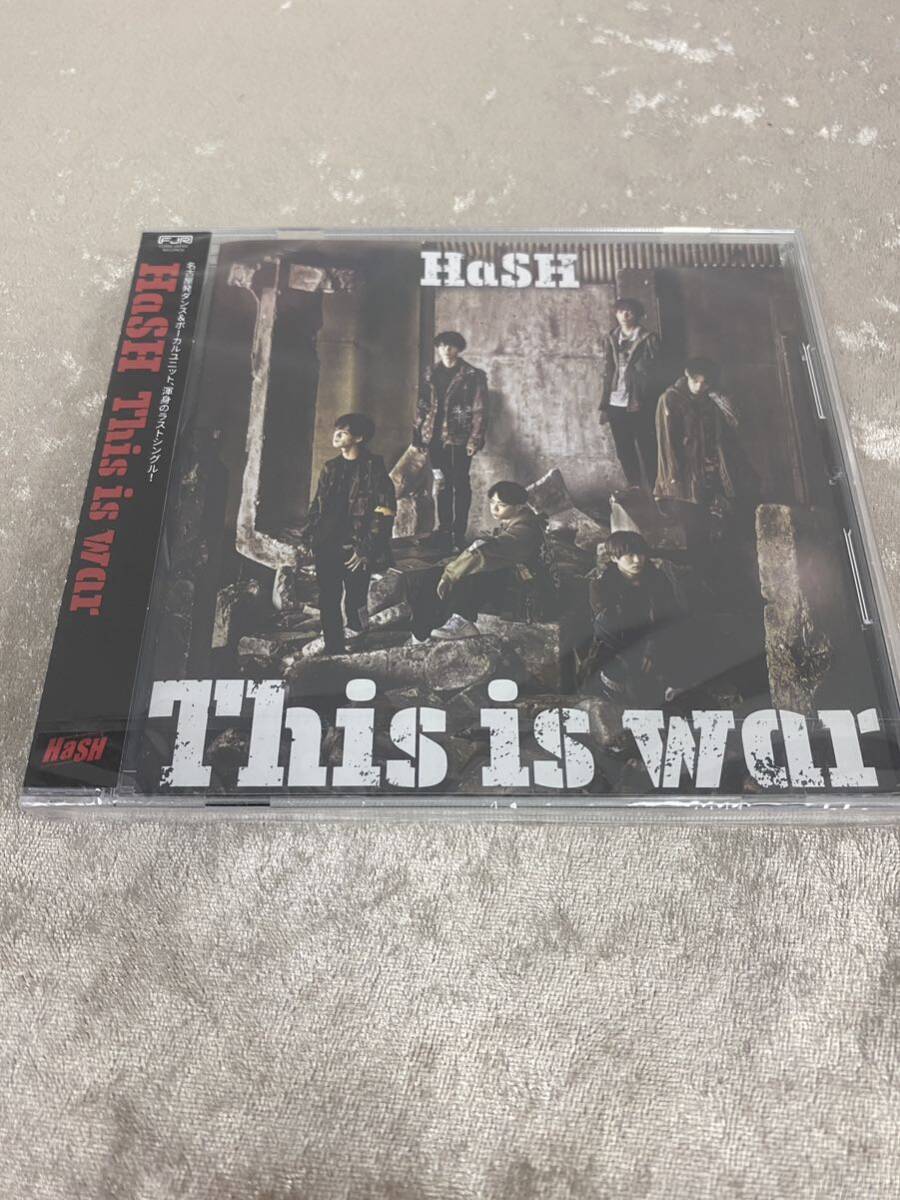 新品 未開封 CD / HaSH This is war ダンス&ボーカルユニット ダンス ミュージック拍卖