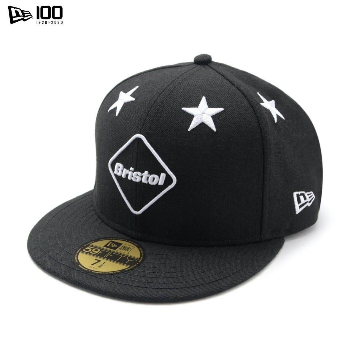 【良品】 FCRB f.c real bristol エフシーレアルブリストル SOPHNET NEWERA 100TH EMBLEM 59FIFTY CAP キャップ 帽子 ぼうし ニューエラ拍卖