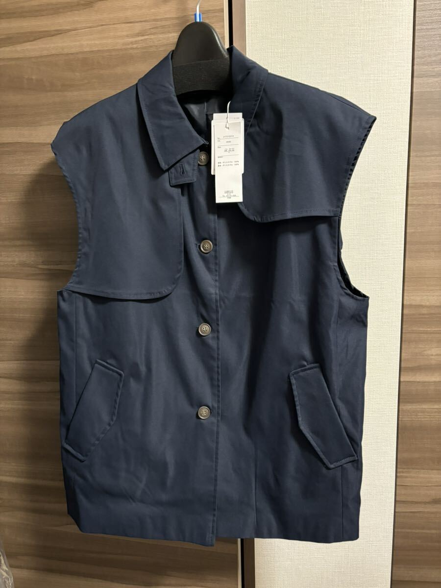 新品未使用タグ付き LLサイズ おしゃれジレ ベスト 大きい レディース ゆったり 即決あり拍卖