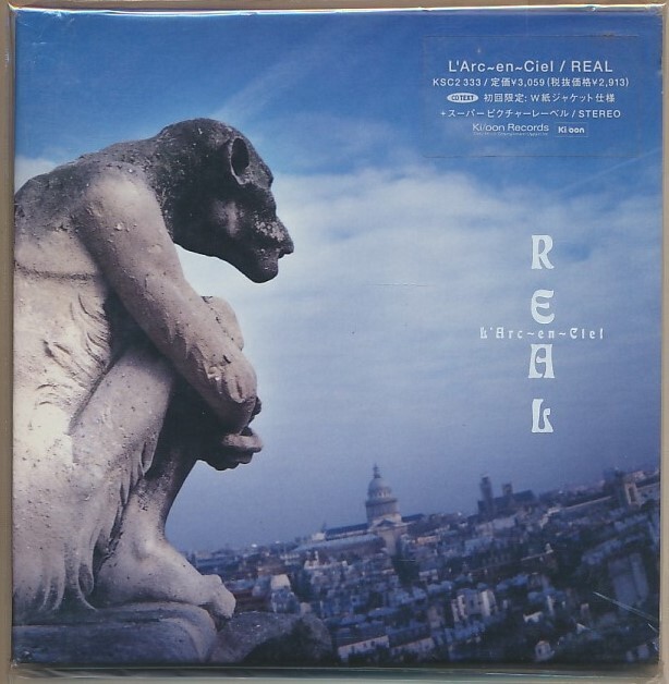 CD●L'Arc-en-Ciel REAL 初回限定W紙ジャケット仕様 ラルク・アン・シエル リアル拍卖