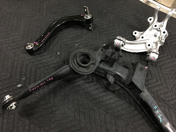 FD2 シビック リア周りピロ リアアッパーアーム ナックル部 スーパーナウ拍卖