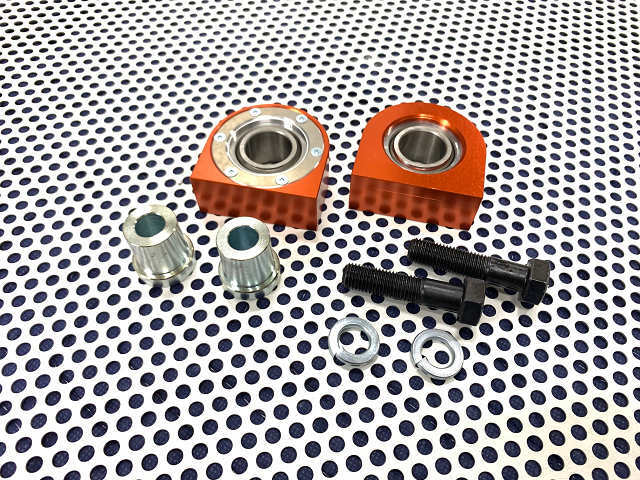 FC3S RX-7 フロントロアアーム後ピロ オレンジ スーパーナウ拍卖