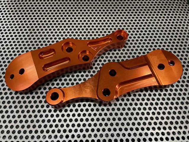 FD3S RX-7 軽量エンジンブラケット オレンジ スーパーナウ拍卖