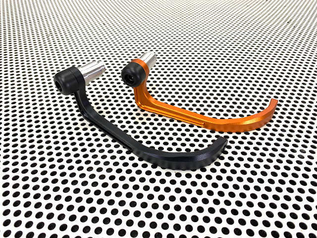 RVF NC35 94-00 レバーガード Φ14-20 黒 スーパーナウ拍卖