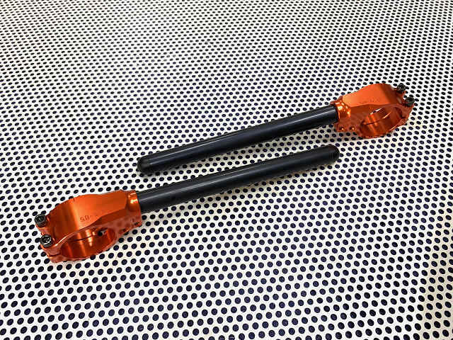 YZF-R25/R3 14-18 レーシングハンドル タイプA オレンジ スーパーナウ拍卖