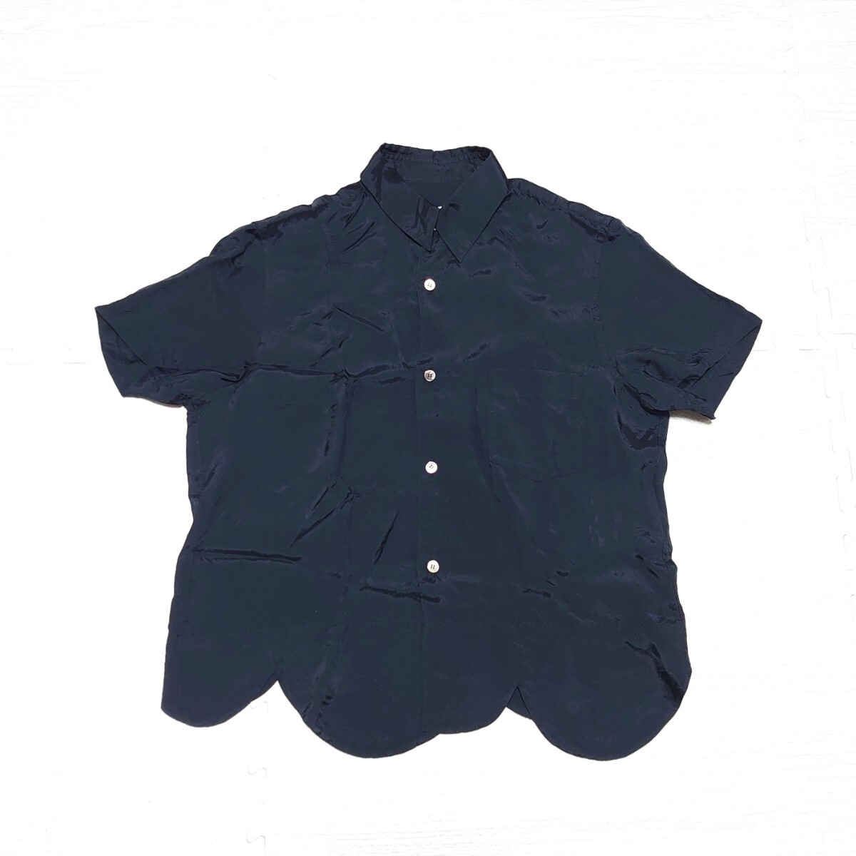 robe de chambre COMME des GARCONS ローブドシャンブル コムデギャルソン RM-B011 レディース 半袖シャツ ブラウス キュプラ tp-24x765拍卖