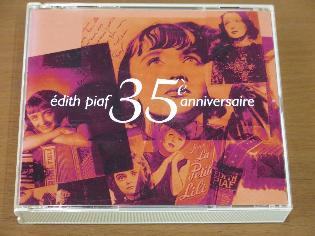 CD edith piaf 35e anniversarie 2枚組 国内盤 中古品拍卖