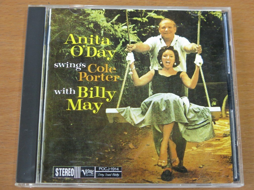 CD ANITA O'DAY SWINGS COLE PORTER + RODGERS & HART WITH BILLY MAY 中古品拍卖
