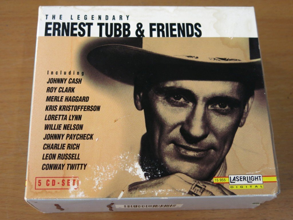 CD THE LEGENDARY ERNEST TUBB & FRIENDS 5枚組 1から4まで未開封 輸入盤 中古品拍卖