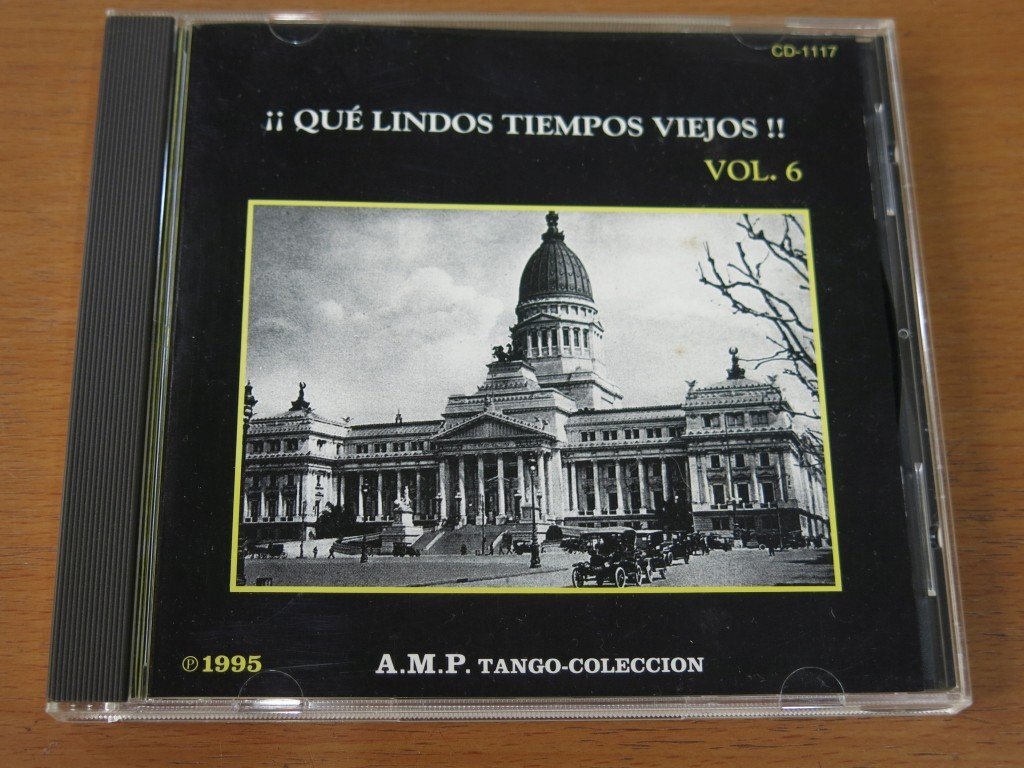 CD タンゴ 古き佳き時代 第6集 A.M.P. CD-1117 中古品拍卖
