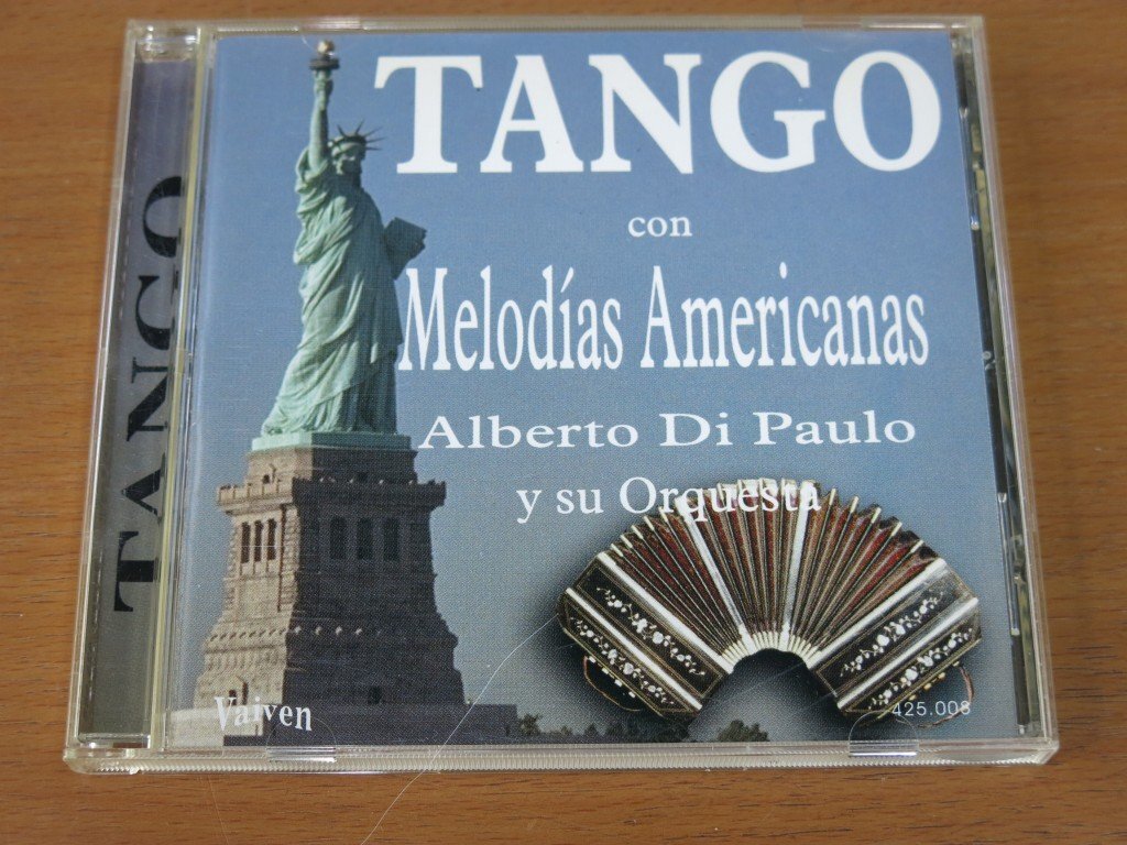 CD Tango con melodias americanas Alberto Di Paulo 輸入盤 中古品拍卖