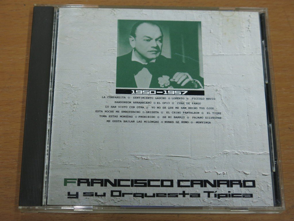 CD フランシスコ・カナロ楽団 タンゴ幻の名演 CDL-3005 中古品拍卖