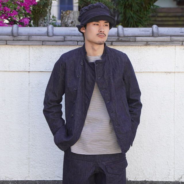 未使用展示品 工房西谷 01-N00510 インディゴデニムジャケット size5 定価121000円 sus-sous シュス拍卖