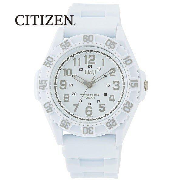 腕時計 シチズン 10気圧防水 逆回転防止レジスターリング付 ホワイト VR78-002/8344x1本拍卖