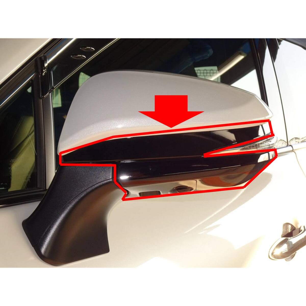 ●新品 未使用 純正部品 トヨタ 60系ハリアー アウターミラーカバー アウターミラーホールカバー 左右セット 流用 在庫限り 希少 レア●拍卖