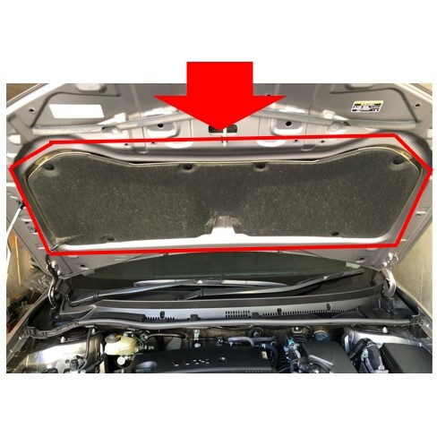 ◆新品 未使用 純正部品 トヨタ オーリス フードインシュレータ ハイブリッド クリップ セット 流用 150X TOYOTA エンジンルーム パーツ◆拍卖