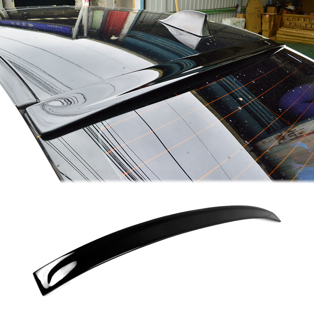 塗装込み 2010-2016 BMW 5シリーズ F10 セダン リアガラス ルーフスポイラー 3D TYPE ABSの材質 各純正色対応拍卖