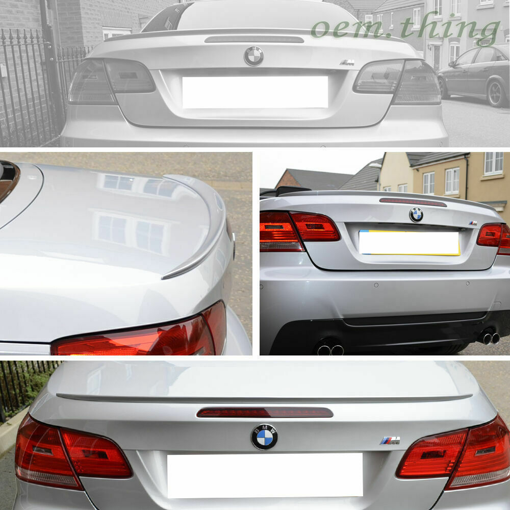 塗装込み 2007-2013 BMW 3シリーズ E93 カブリオレ リアトランクスポイラー トランクリッドスポイラー M3 TYPE ABSの材質 各純正色対応拍卖