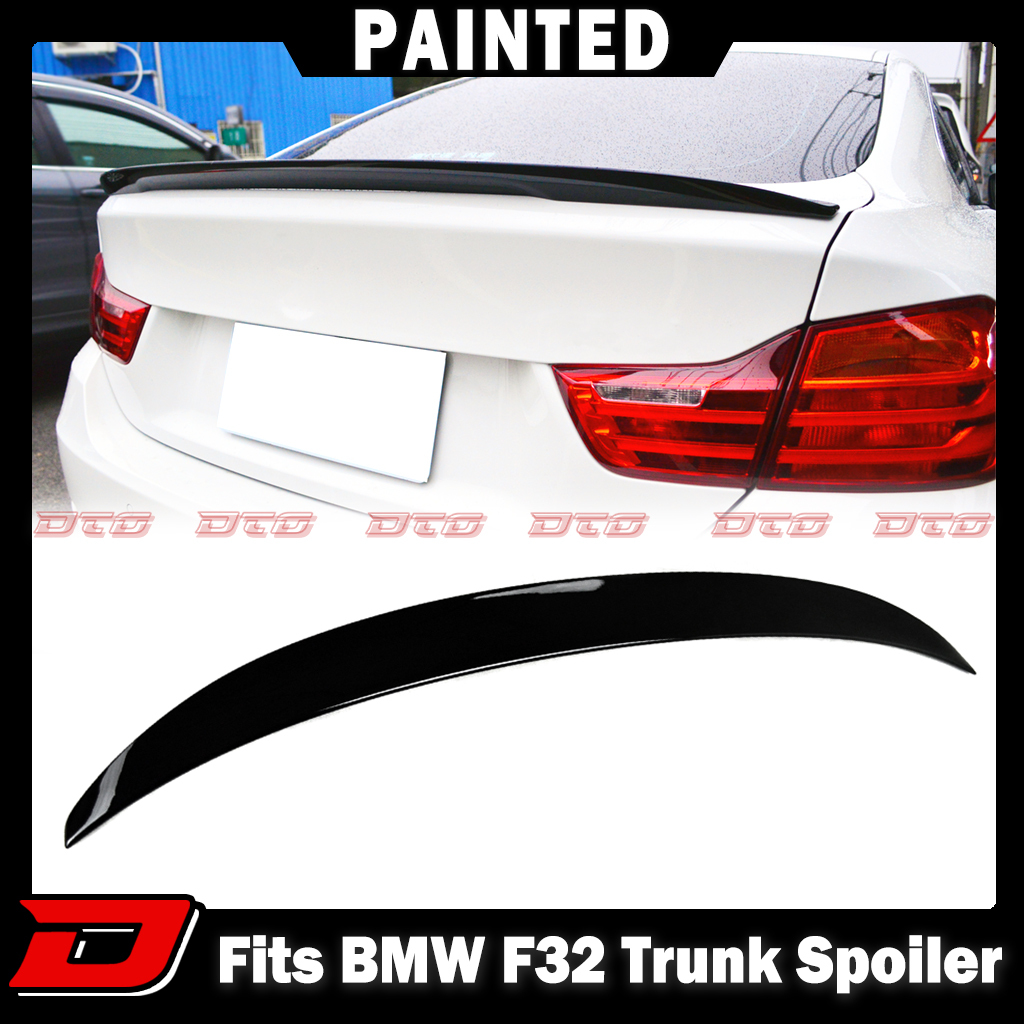 塗装込み 2014-2020 BMW 4シリーズ F32 クーペ リアトランクスポイラー ウィング P TYPE ABSの材質 各純正色対応拍卖