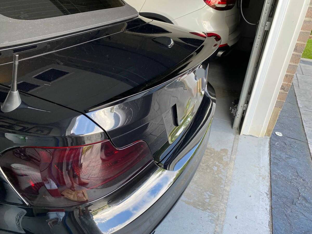 塗装込み 2007-2013 BMW 1シリーズ E82 クーペ リアトランクスポイラー P TYPE ABSの材質 各純正色対応拍卖