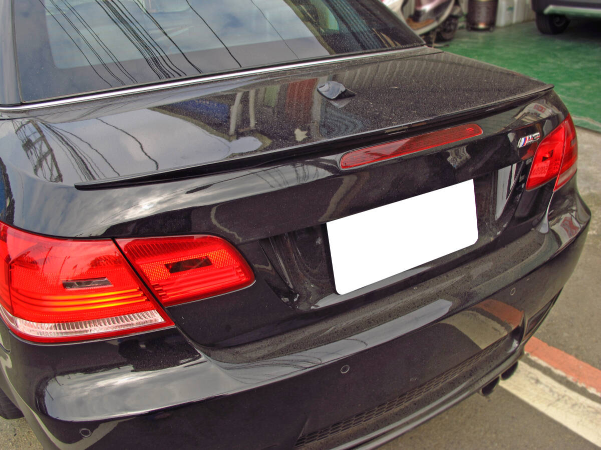 2007-2013 BMW 3シリーズ E93 カブリオレ 本物のカーボン M3 TYPE リアトランクスポイラー エアロ スポイラー拍卖