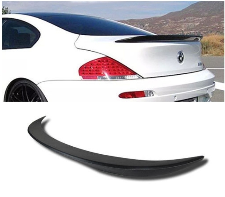 *在庫有即発送* 2004-2008 BMW E63 クーペ 前期 エアロ 未塗装の素地 リアスポイラー トランクスポイラー V TYPE ABSの材質拍卖