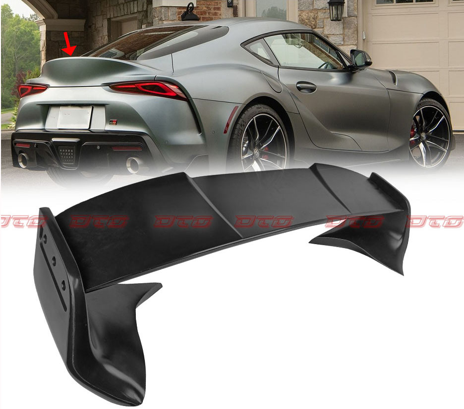未塗装の素地 2019~ トヨタ GR スープラ RZ/SZ-R/SZ DB型 リアウィングスポイラー エアロ リアスポイラー トランクスポイラー ABSの材質拍卖