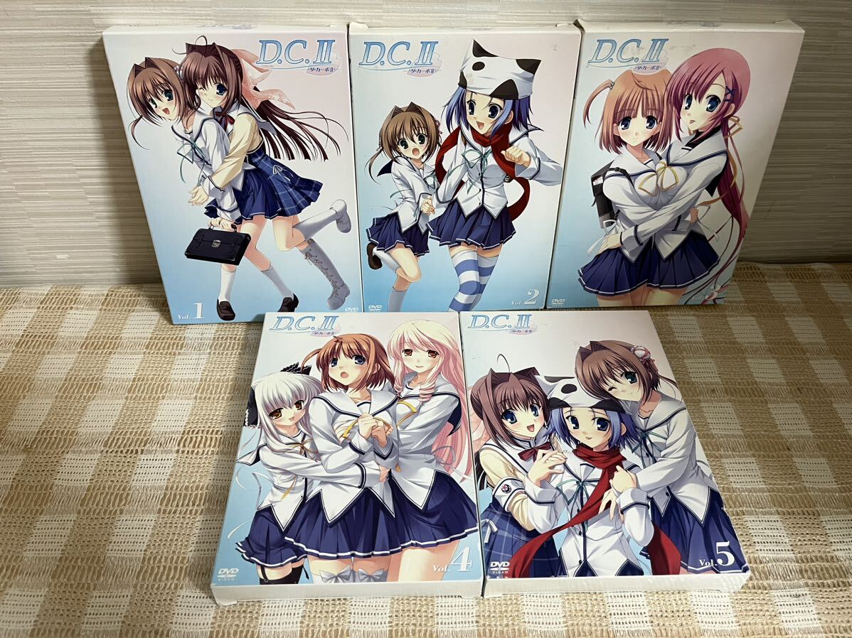 D.C.II ~ダ・カーポII~ 初回全5巻セットDVD 即決 送料無料拍卖
