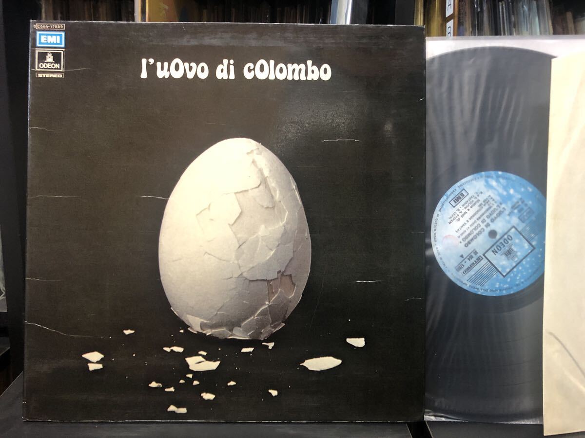 イタロ シンフォPROG Org! LP ▼ L'Uovo Di Colombo - s/t’73イタリア Columbia 原盤 ▼ ルオヴォ・ディ・コロムボ * 伊初版 * 極美盤 *拍卖