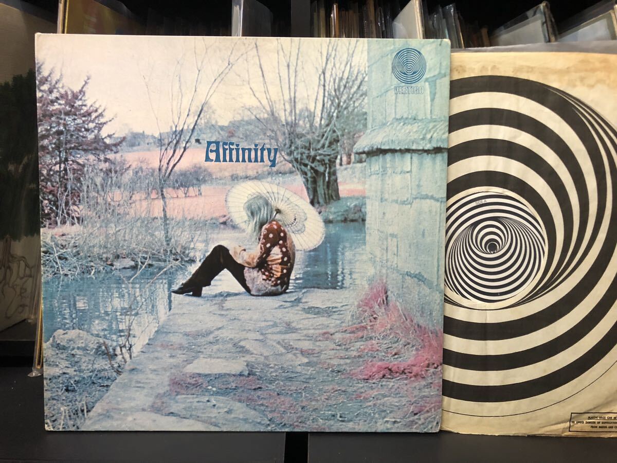 ブリット Jazzプログレ Org! LP ▼ Affinity - s/t’70英国Vertigo原盤 ▼ 1Y//2,B▽1* アフィニティ * 大渦巻レーベル * UK初版 * 極美盤拍卖