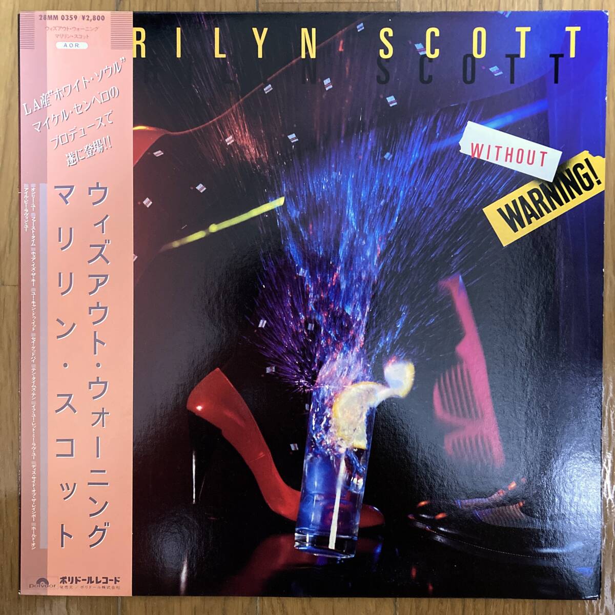 ■マリリン・スコット■ウィズアウト・ウォーニング■Marilyn Scott■Without Warning!■28MM 0359■AOR■帯拍卖